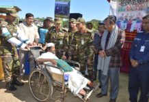 বান্দরবানে শান্তিচুক্তির ২০ বছরপূর্তিতে সেনাবাহিনীর নানা কর্মসূচি