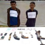 রামগড়ে অত্যাধুনিক অস্ত্রসহ ২ সন্ত্রাসী আটক