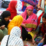 লামা’র সুবিধাবঞ্চিত নারীদের পাশে নারী নেত্রী ফাতেমা