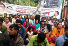 খালেদা জিয়ার মুক্তি দাবিতে খাগড়াছড়িতে বিএনপি’র অনশন