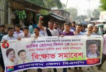 সরকার বিএনপি নেতাকর্মীদের একে একে মেরে ফেলছে ; জাবেদ রেজা