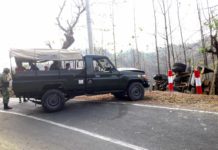 লামায় সেনাবাহিনীর পিকআপ ও মালবাহী ট্রাকের মুখোমুখি সংঘর্ষে ১ সেনাসদস্য আহত