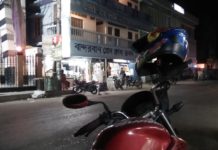 বান্দরবানে হেলমেট বিক্রির ধুম!