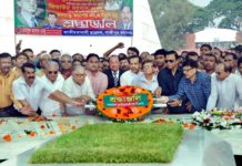 জিয়ার মাজারে বিএনপির শ্রদ্ধা