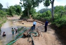 খাগড়াছড়িতে ভ্রাম্যমান আদালত বালু ও ড্রেজার মেশিন জব্দ