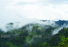 পাহাড়ে মেঘের ভেলা