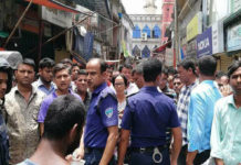 বান্দরবানে বিএনপির মিছিলে পুলিশের লাঠিচার্জ, আহত ১৮