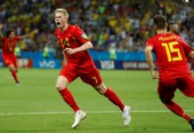 ব্রাজিলকে ২-১ গোলে হারিয়ে সেমিতে বেলজিয়াম