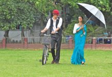 বৃষ্টির পোশাকে…