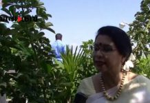 বান্দরবানের সৌন্দর্যে বিমোহিত রেজওয়ানা চৌধুরী বন্যা