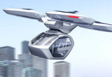 ‘ডানা মেলল’ উড়ন্ত গাড়ি