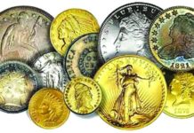 শুকিয়ে যাওয়া নদীতে মিলছে সোনা-রুপার মুদ্রা