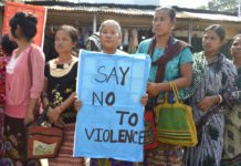 বান্দরবানে অহিংস দিবস উপলক্ষে মানববন্ধন ও শান্তি পদযাত্রা