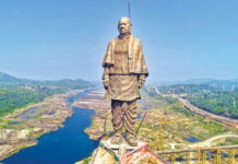 ভারতে ৬০ তলার সমান উঁচু ভাস্কর্য