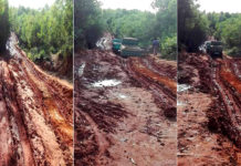 ফাঁসিয়াখালির সুজা রোডে মরনফাঁদ