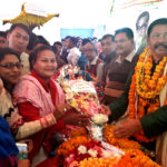 ফুলেল শুভেচ্ছায় সিক্ত ষষ্ঠবারের মতো নির্বাচিত এমপি বীর বাহাদুর