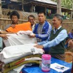 রোয়াংছড়িতে ১৫০ পরিবার পেলো শীতবস্ত্র
