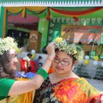 বসন্তবরণে মাতলো বান্দরবান সরকারি কলেজ