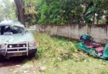 দুর্ঘটনায় লামা উপজেলা চেয়ারম্যানের গাড়ি, নিহত ২, আহত ৪