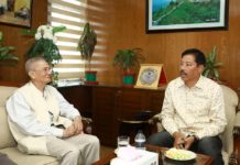 বীর বাহাদুরের সাথে সাক্ষাৎ করলেন সন্তু লারমা