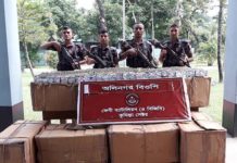 ২ কোটি টাকা মূল্যের যৌন উত্তেজক ট্যাবলেট আটক করলো বিজিবি