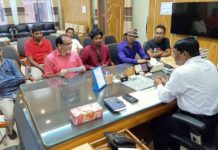 খাগড়াছড়ি জেলা প্রশাসকের সাথে ক্রাইম রিপোর্টার্স ইউনিটির মতবিনিময়