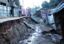 খাগড়ছড়িতে বন্যা পরবর্তী ভাঙ্গন ও ধসে বেড়েছে ভোগান্তি