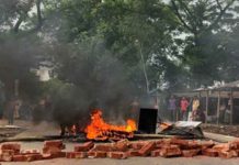 কক্সবাজারে যুবলীগ নেতা হত্যার জেরে রোহিঙ্গা ক্যাম্পে ভাংচুর ও আগুন