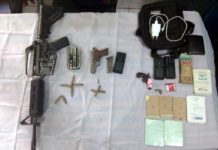 খাগড়াছড়িতে ইউপিডিএফের সাথে ‘বন্দুকযুদ্ধের’ পর ঘটনাস্থল থেকে অস্ত্র উদ্ধার