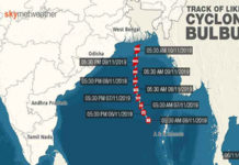 এগিয়ে আসছে ঘূর্ণিঝড় ‘বুলবুল’