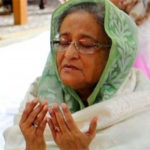 গণভবন থেকে ইজতেমার আখেরী মোনাজাতে অংশ নিলেন প্রধানমন্ত্রী