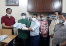 পার্বত্যমন্ত্রীর স্বাস্থ্য সুরক্ষা সামগ্রী পেল বান্দরবান স্বাস্থ্য বিভাগ