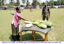 আলীকদমে সেনাবাহিনীর ‘এক মিনিটের বাজার’ উদ্বোধন