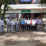 নীলফামারীর জলঢাকায় কৃষি কর্মকর্তা-কর্মচারির মাঝে পিপিই বিতরণ