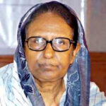সাবেক স্বরাষ্ট্রমন্ত্রী সাহারা খাতুন আর নেই