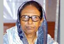 সাবেক স্বরাষ্ট্রমন্ত্রী সাহারা খাতুন আর নেই