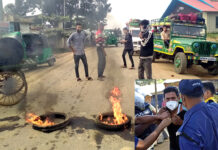 খাগড়াছড়িতে ছাত্রলীগের পদবঞ্চিতদের অবরোধ, ভাঙচুর,আটক ৩