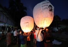 প্রবারণায় সামাজিক বার্তা নিয়ে উড়লো ভিন্নধর্মী ফানুস