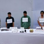 রাঙামাটিতে একে-২২ রাইফেলসহ ৪ সন্ত্রাসী আটক