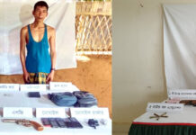 রাঙামাটিতে পৃথক অভিযানে অস্ত্র-গুলিসহ তিন সন্ত্রাসী আটক