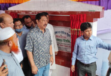 বান্দরবানে দু’টি বাস টার্মিনালের ভিত্তিপ্রস্তর স্থাপন করলেন পার্বত্য মন্ত্রী