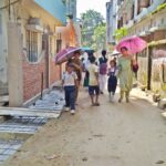 বান্দরবান শহরে একের পর এক নির্মিত হচ্ছে ফুটপাথবিহীন রাস্তা: ভোগান্তি বাড়ছে পৌরবাসীর