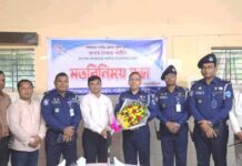 শান্তিপূর্ণ নির্বাচন অনুষ্ঠানে পুলিশ-গণমাধ্যমকর্মী কাঁধ মিলিয়ে কাজ করতে চাই: পুলিশ সুপার