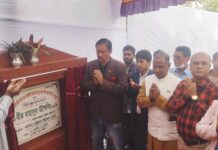 বান্দরবানে ১১ কোটি ৭৮ লক্ষ টাকার প্রকল্পের ভিত্তিপ্রস্তর স্থাপন