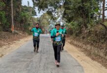 বান্দরবান-চিম্বুক সড়কে ৫২ কিলোমিটার দৌড়ালেন ভার্টিক্যাল ড্রিমার্স-এর দৌড়বিদরা
