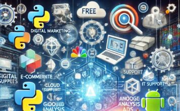 প্রযুক্তিপ্রেমীদের জন্য গুগল এর ১০ ফ্রি কোর্স! a group of people standing in front of a computer