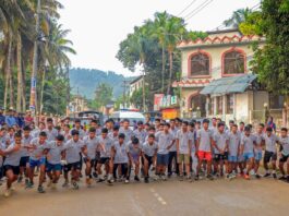 বান্দরবানে জেলা পুলিশের আয়োজনে শুরু হলো সম্প্রীতির ক্রীড়া উৎসব ২০২৫ bandarban police sports inaguration