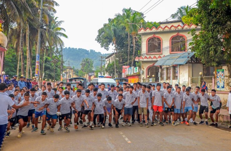 bandarban police sports inaguration